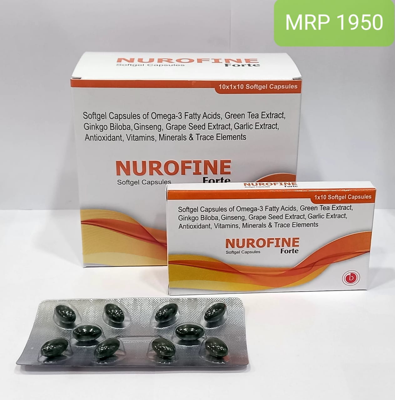 NUROFINE FORTE Soft Gel Capsules